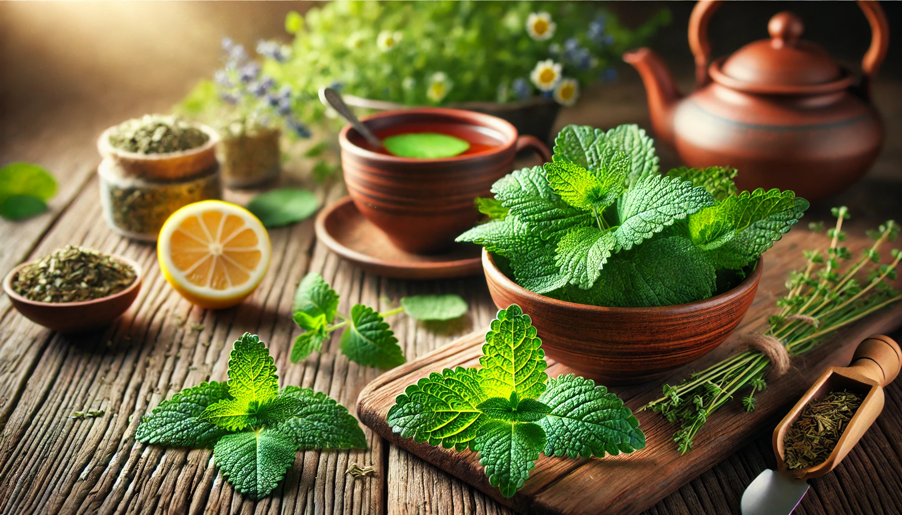 Lemon Balm: Natural Stress Relief and Improved Sleep Quality