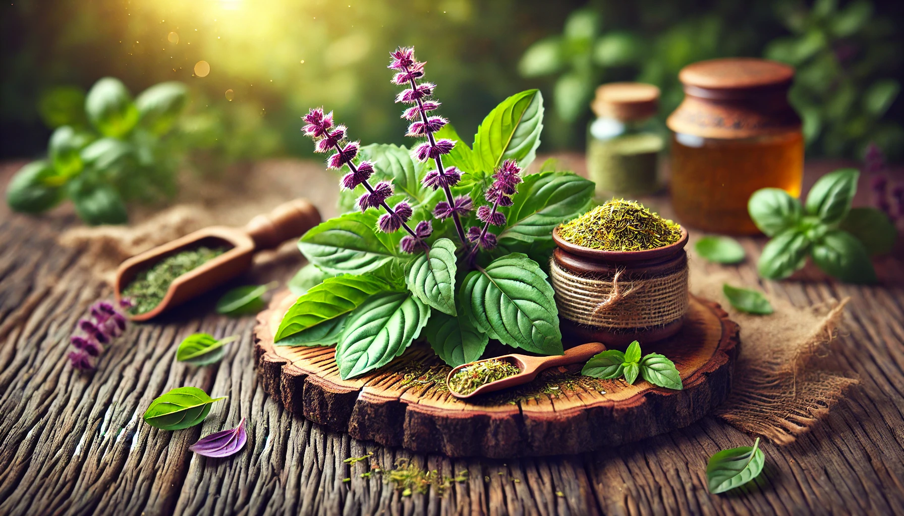 Holy Basil’s Role in Enhancing Mood and Supporting Endocrine Health