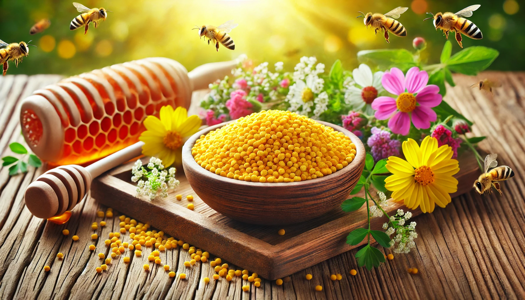 A Nutritional Powerhouse: How Bee Pollen Enhances Energy and Metabolic Health