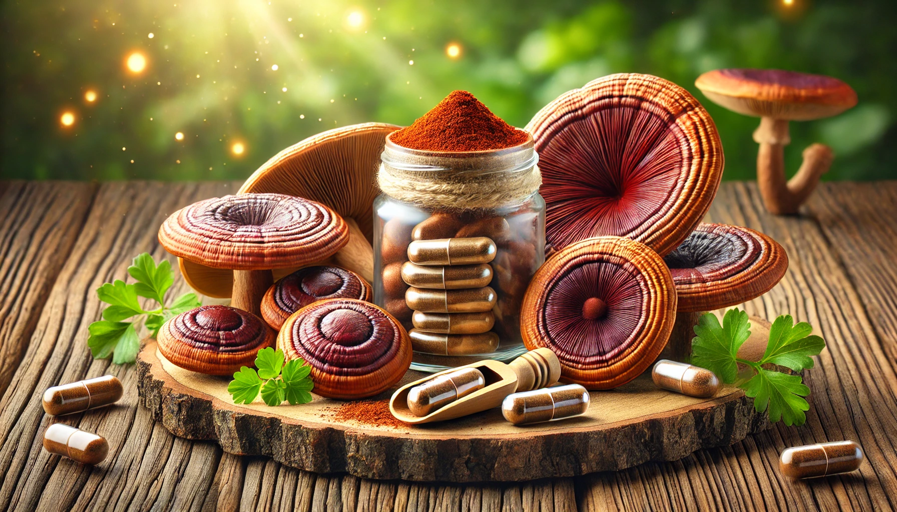 Reishi Mushroom Extract for Hormonal Balance and Energy in Men