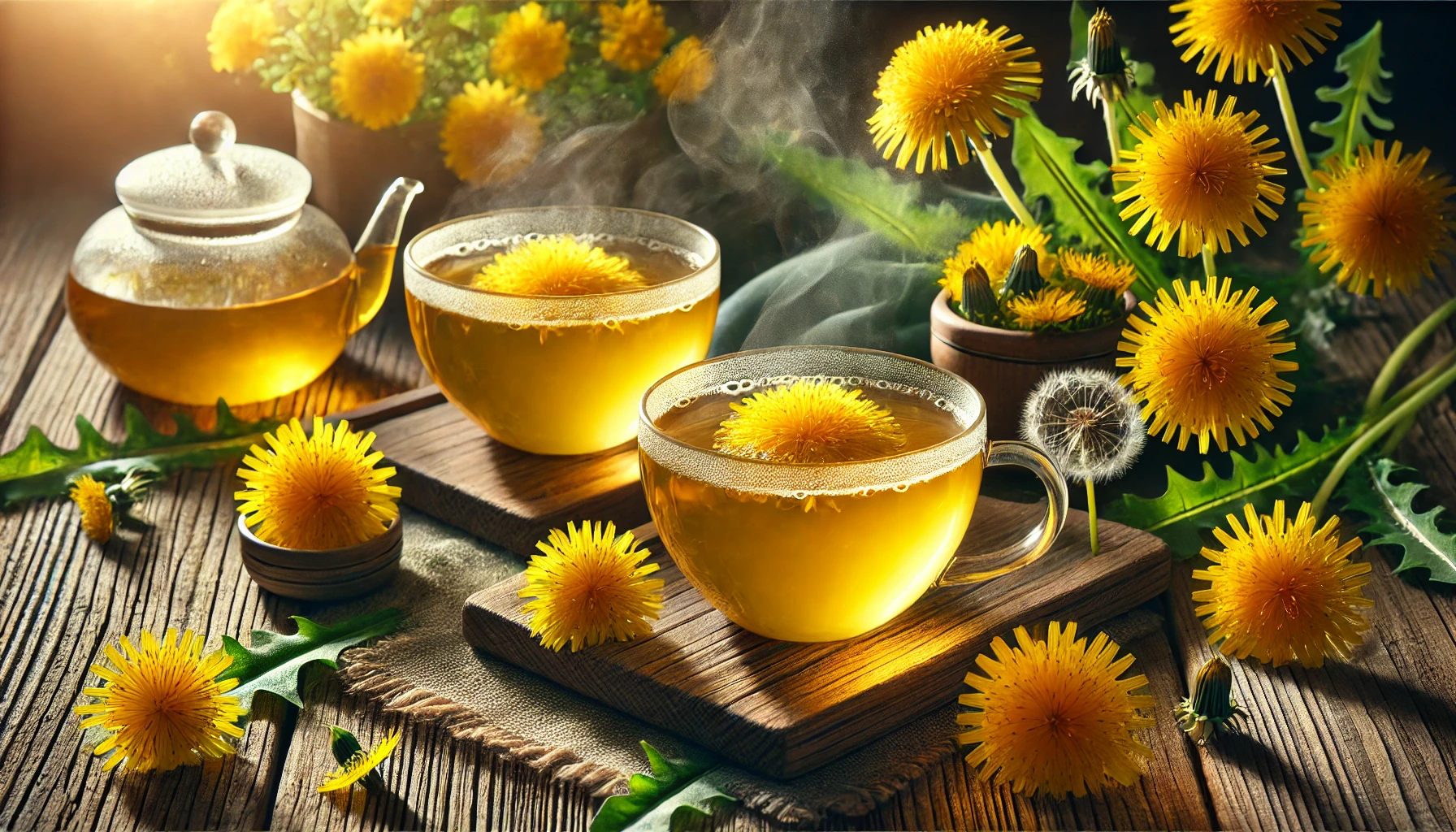 Flush Toxins and Improve Glucose Control with Dandelion Flower Tea